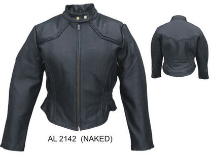 Allstate Leather Ladies Naked Cowhide Jacket