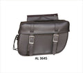 Allstate Leather PVC, Throw over Plain Saddle bags