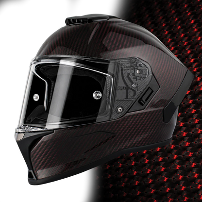 D.O.T. & ECE Daytona Viper- Red Carbon Fiber
