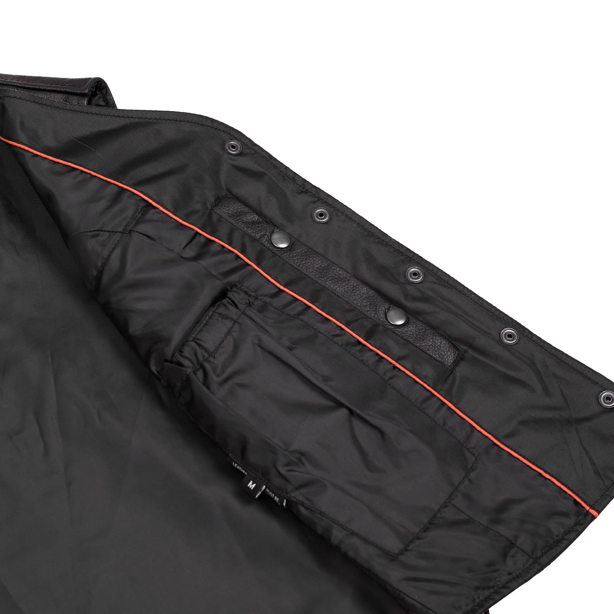 Clara Women's leather motorcycle vest
