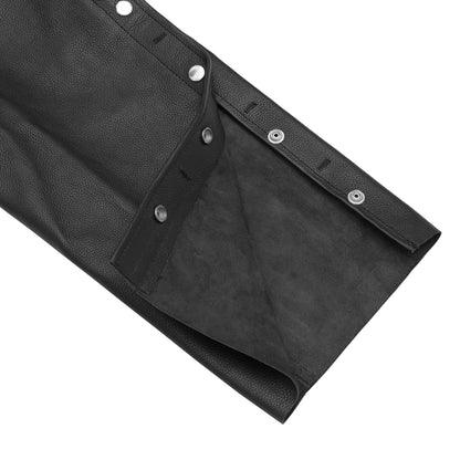 Unisex Basic Coin Pocket Leather Chaps