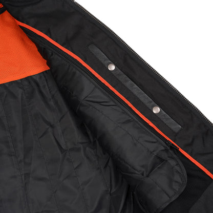 Renegade Classic Full Hand Black Leather Motorcycle Jacket