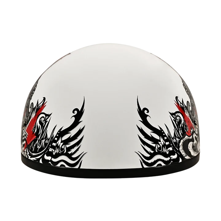 DOT Approved Daytona Motorcycle Half Face Helmet