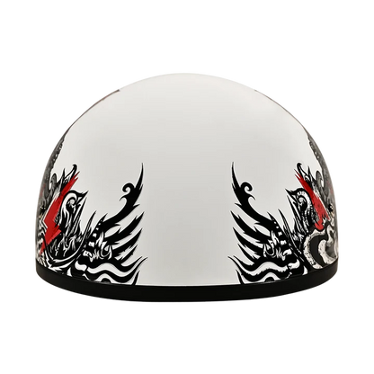 DOT Approved Daytona Motorcycle Half Face Helmet