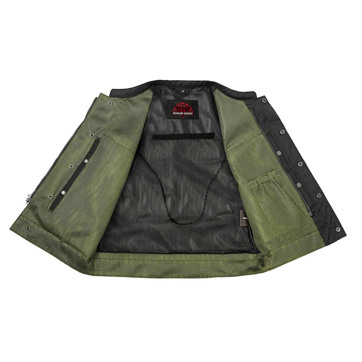 Blaze Lowcut Men's Motorcycle Mesh Vest