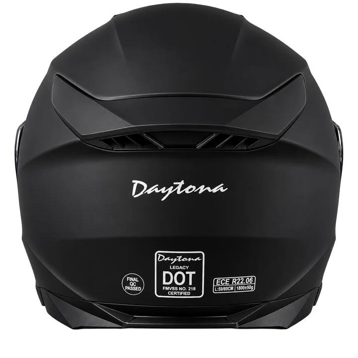 D.O.T. & ECE Daytona Legacy- Dull Black