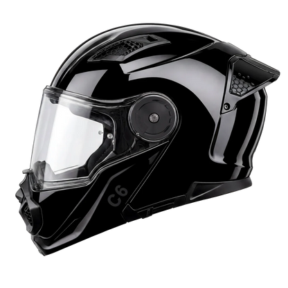 D.O.T. & ECE Daytona C6- Hi-Gloss Black