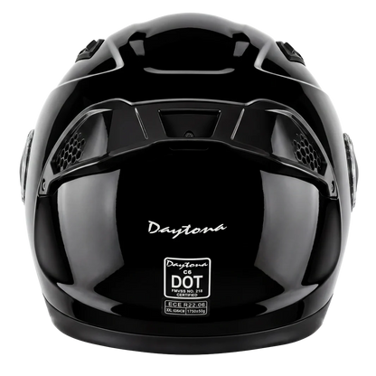 D.O.T. & ECE Daytona C6- Hi-Gloss Black
