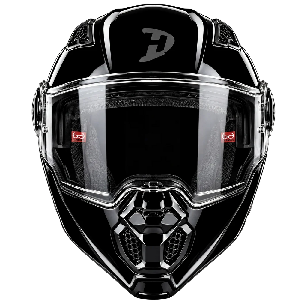 D.O.T. & ECE Daytona C6- Hi-Gloss Black