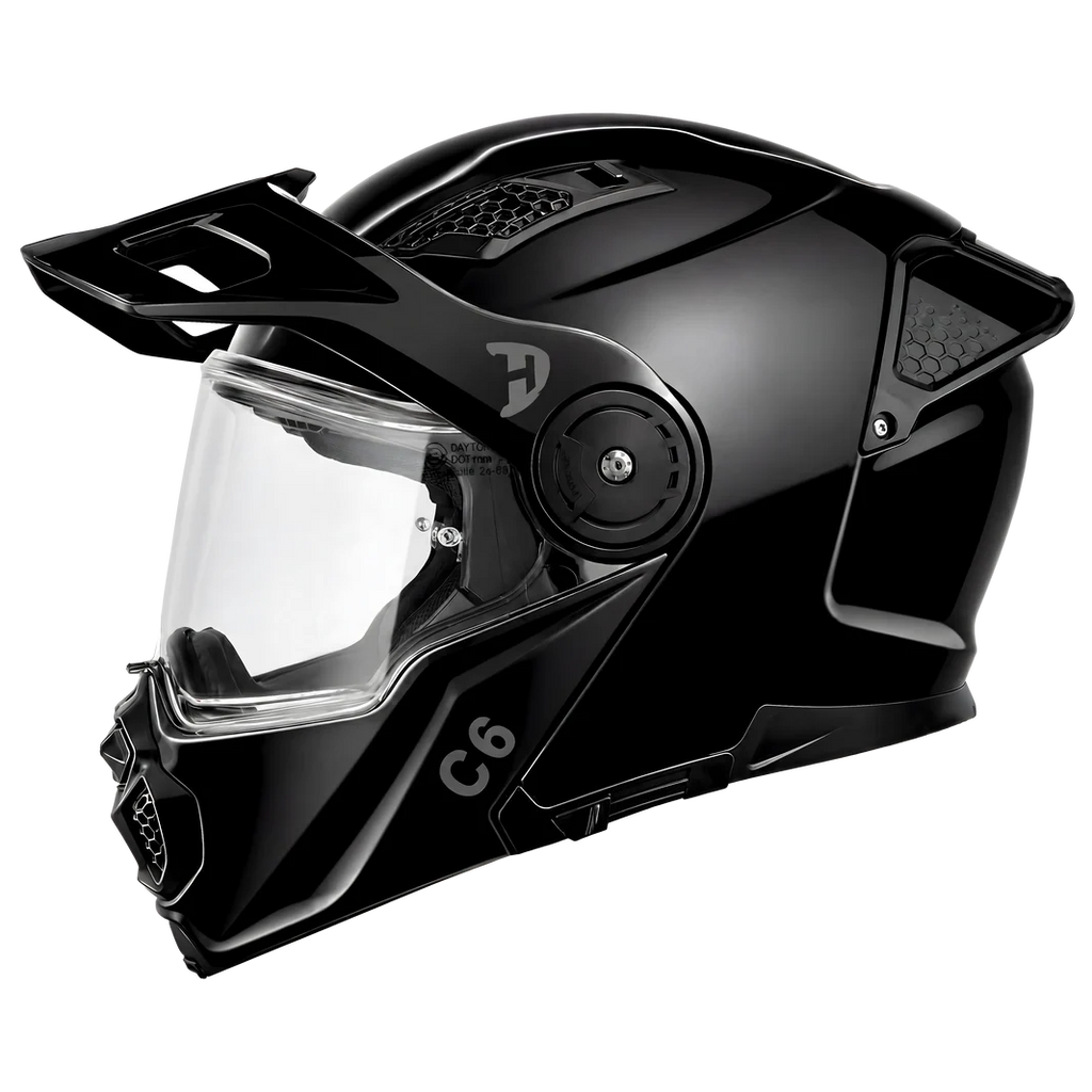 D.O.T. & ECE Daytona C6- Hi-Gloss Black