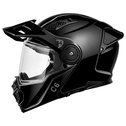 D.O.T. & ECE Daytona C6- Hi-Gloss Black