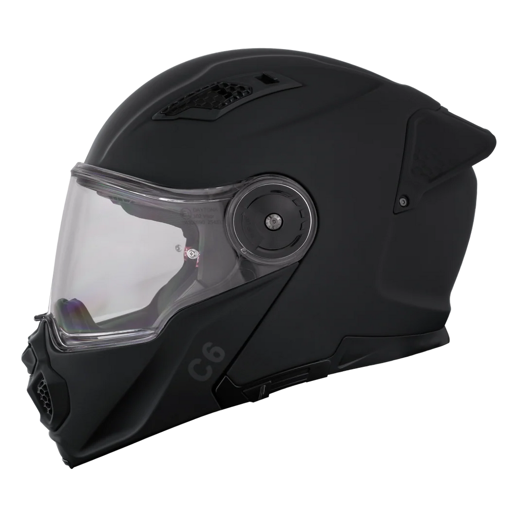 D.O.T. & ECE Daytona C6- Dull Black