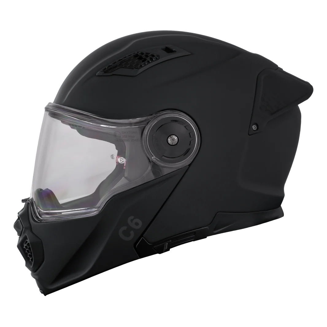 D.O.T. & ECE Daytona C6- Dull Black