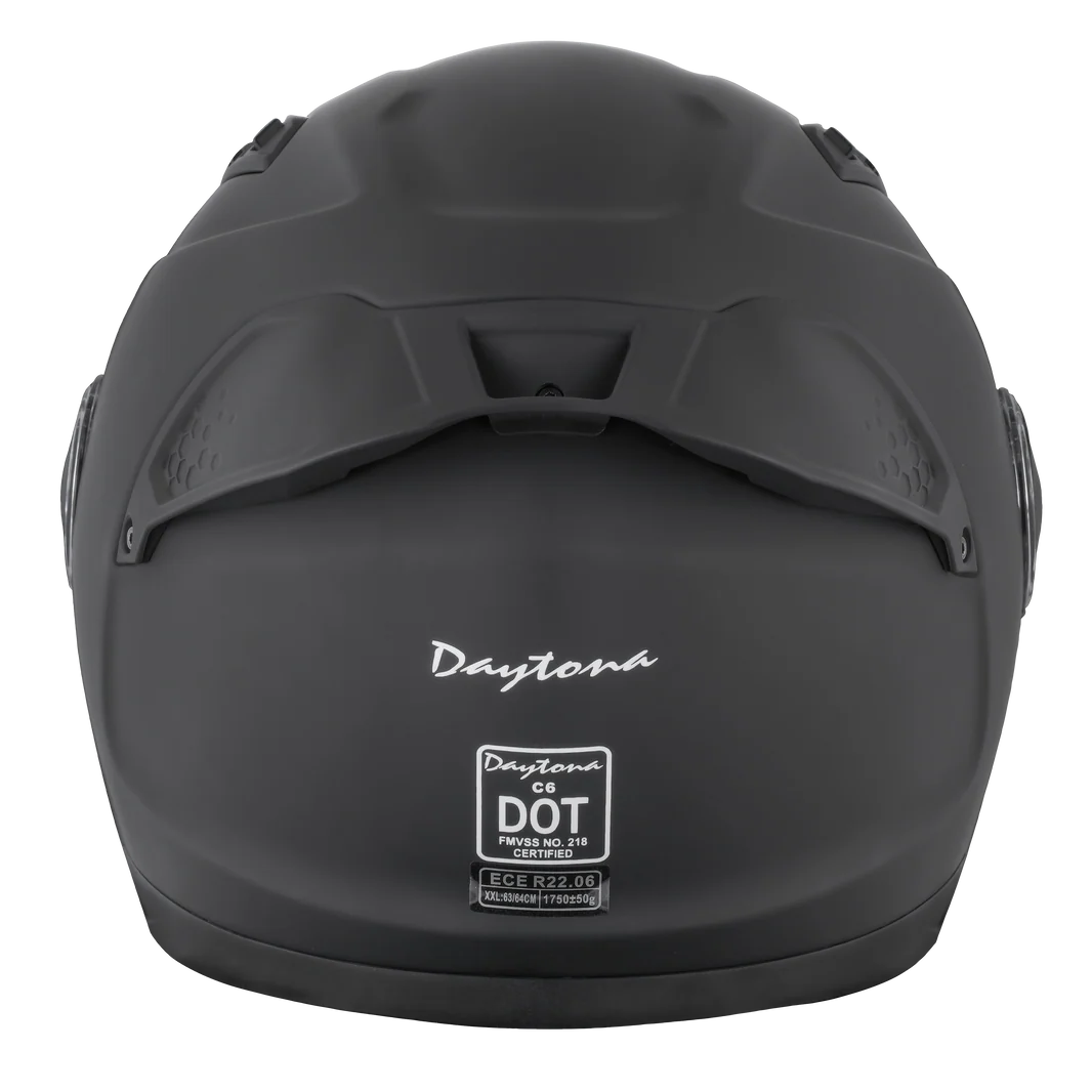 D.O.T. & ECE Daytona C6- Dull Black