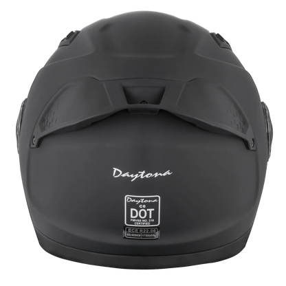 D.O.T. & ECE Daytona C6- Dull Black