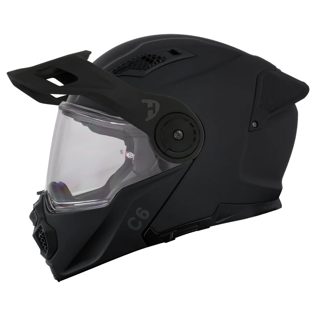 D.O.T. & ECE Daytona C6- Dull Black
