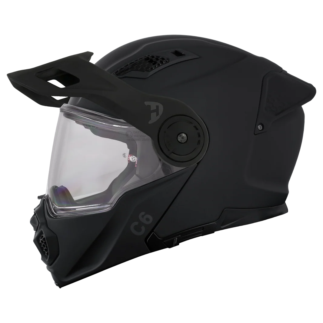 D.O.T. & ECE Daytona C6- Dull Black