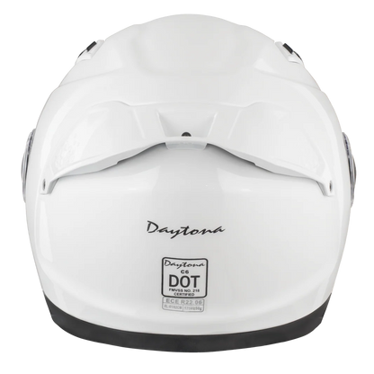 D.O.T. & ECE Daytona C6- Hi-Gloss White