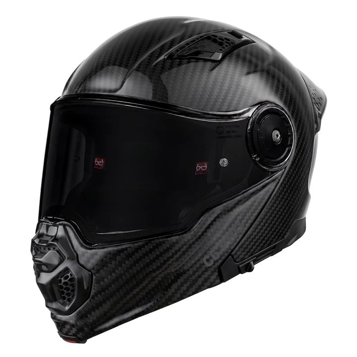 D.O.T. & ECE Daytona C6 PRO- Grey Carbon Fiber