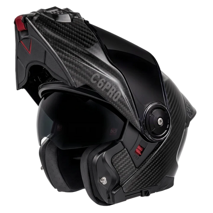 D.O.T. & ECE Daytona C6 PRO- Grey Carbon Fiber