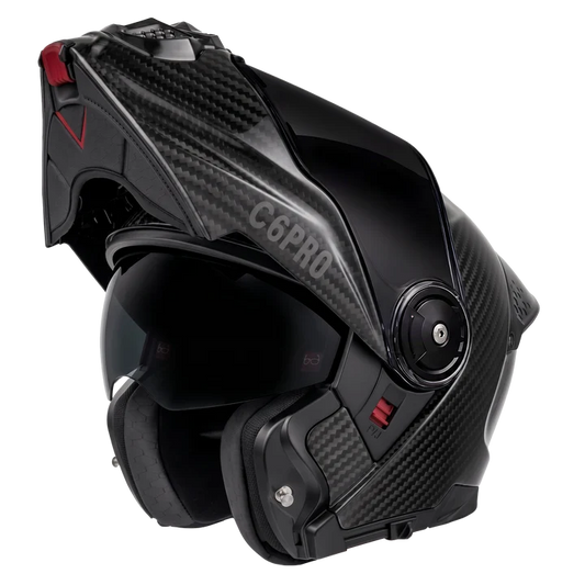 D.O.T. & ECE Daytona C6 PRO- Grey Carbon Fiber