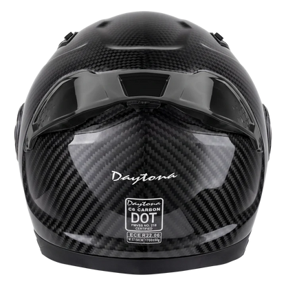 D.O.T. & ECE Daytona C6- Grey Carbon Fiber