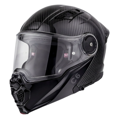 D.O.T. & ECE Daytona C6- Grey Carbon Fiber