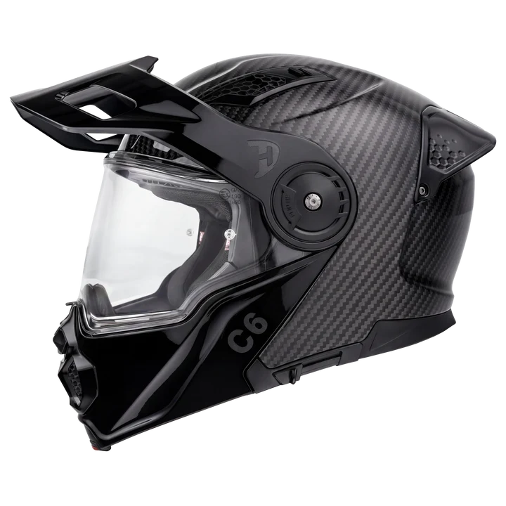 D.O.T. & ECE Daytona C6- Grey Carbon Fiber