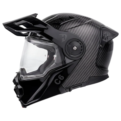 D.O.T. & ECE Daytona C6- Grey Carbon Fiber