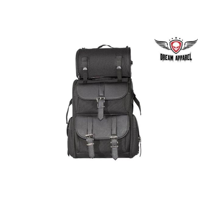 Dream Apparel Big PVC Motorcycle Sissybar Bags