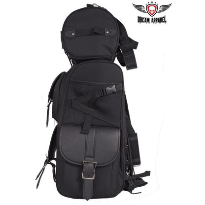 Dream Apparel Big PVC Motorcycle Sissybar Bags