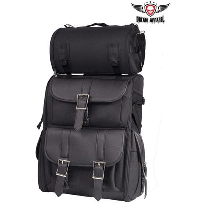 Dream Apparel Big PVC Motorcycle Sissybar Bags