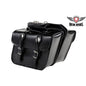 Dream Apparel Genuine Leather Motorcycle Saddlebag