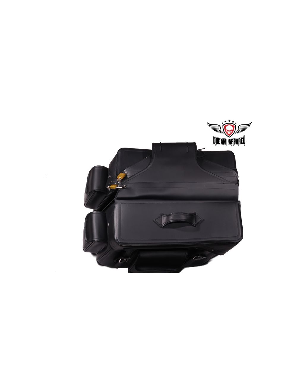Dream apparel PVC Motorcycle Throwover Saddlebag