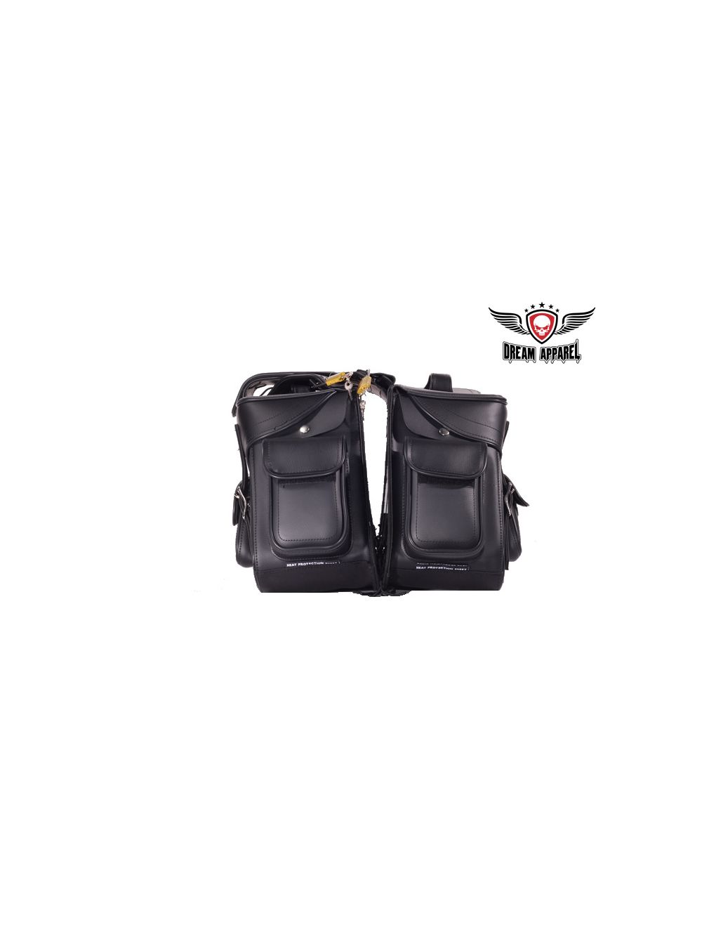 Dream apparel PVC Motorcycle Throwover Saddlebag