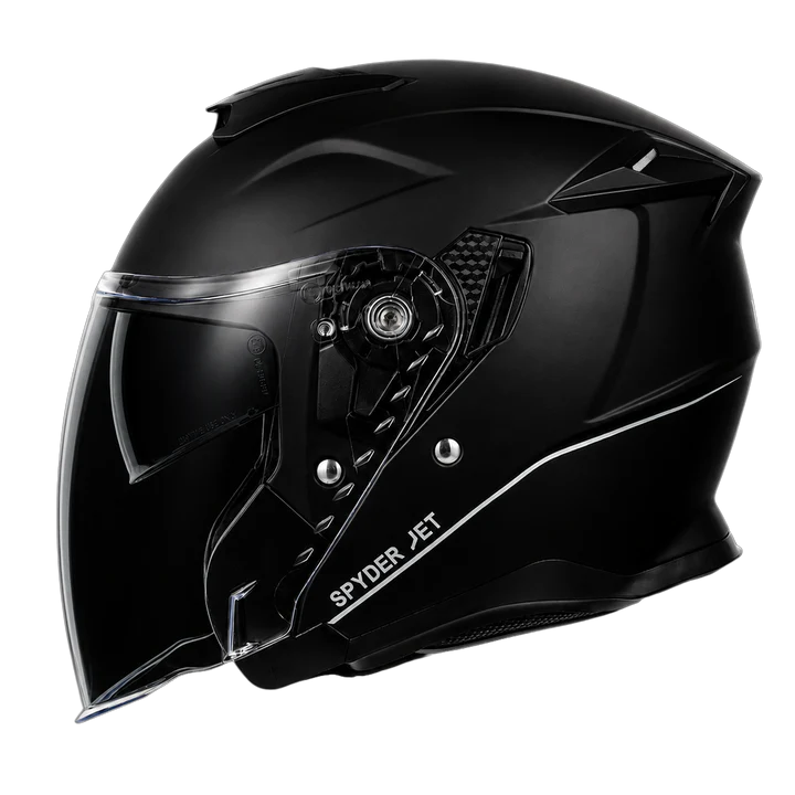D.O.T. & ECE Daytona Spyder Jet- Dull Black