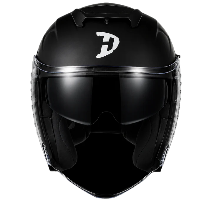 D.O.T. & ECE Daytona Spyder Jet- Dull Black