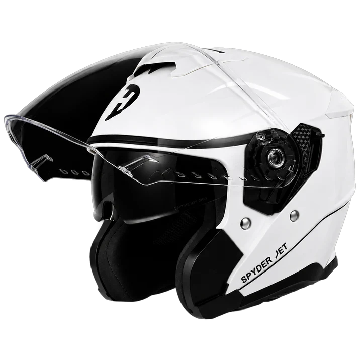 D.O.T. & ECE Daytona Spyder Jet- Hi-Gloss White