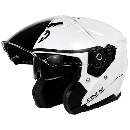 D.O.T. & ECE Daytona Spyder Jet- Hi-Gloss White