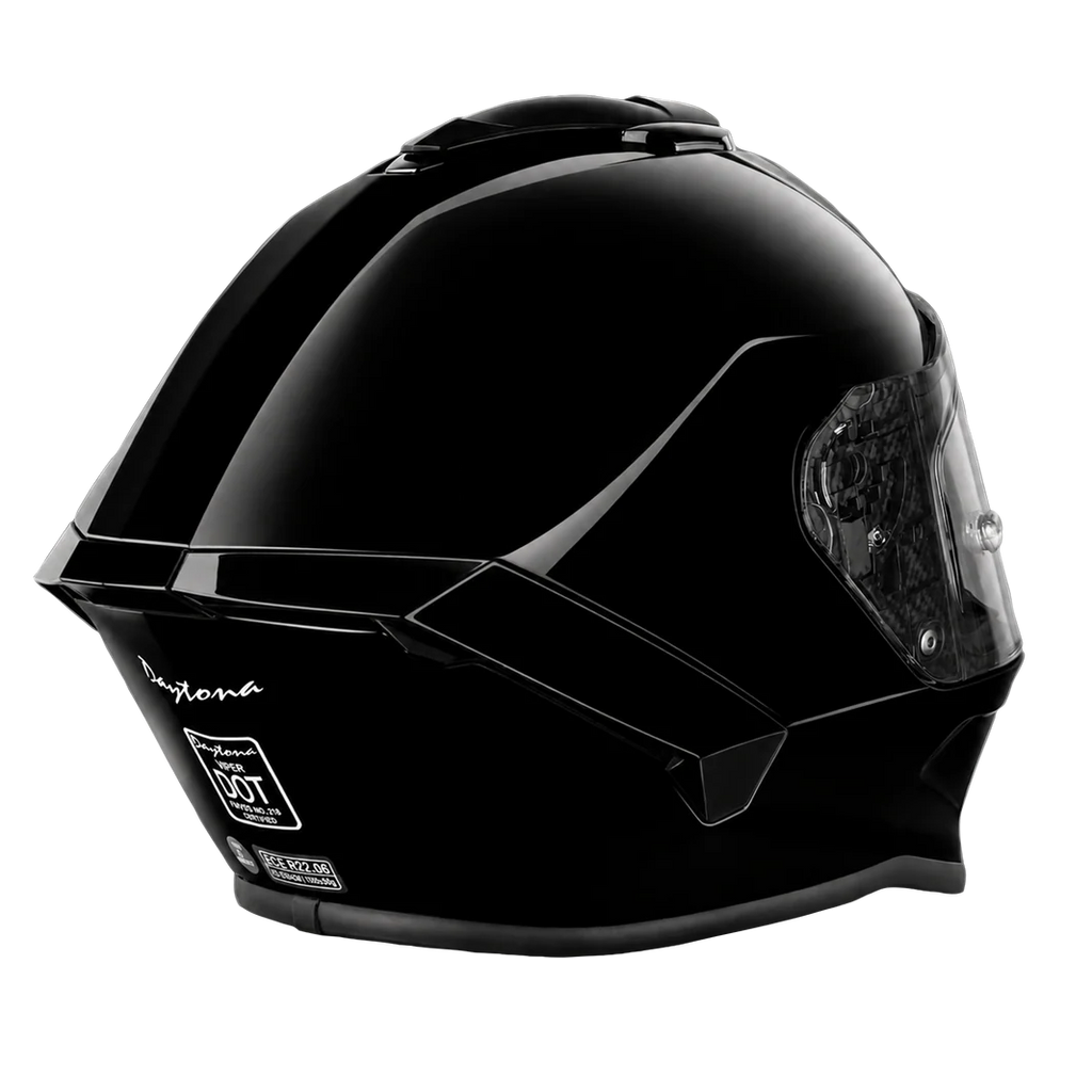 D.O.T. & ECE Daytona Viper- Hi-Gloss Black