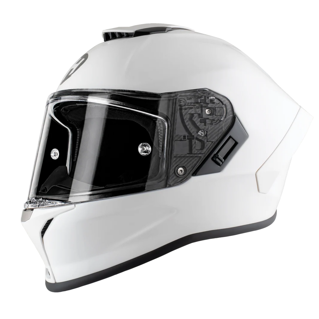 D.O.T. & ECE Daytona Viper- Hi-Gloss White