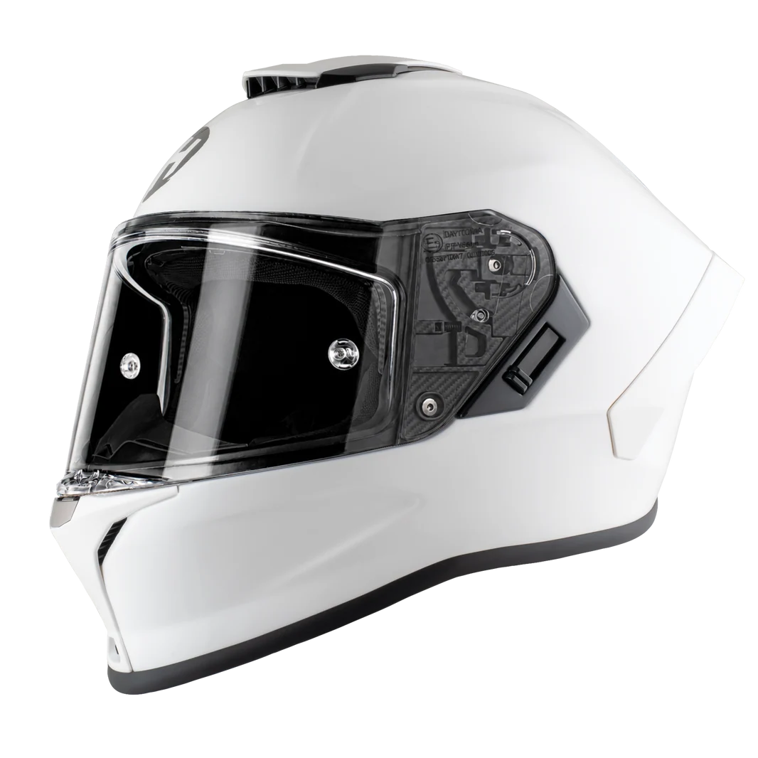 D.O.T. & ECE Daytona Viper- Hi-Gloss White
