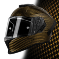 D.O.T. & ECE Daytona Viper- Gold Carbon Fiber