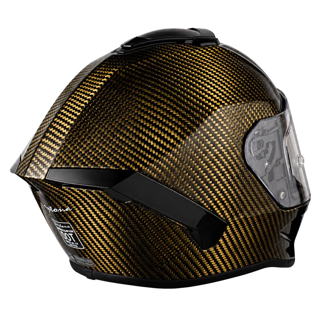 D.O.T. & ECE Daytona Viper- Gold Carbon Fiber