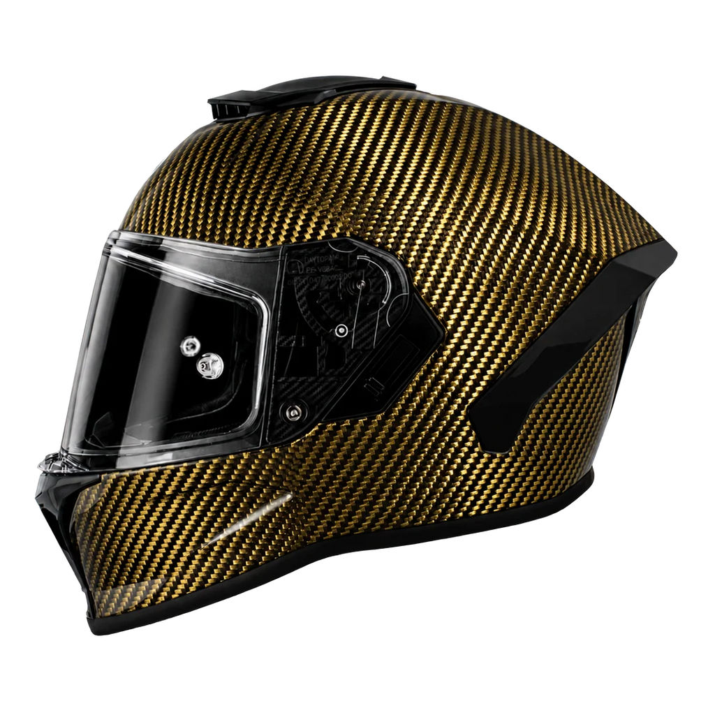 D.O.T. & ECE Daytona Viper- Gold Carbon Fiber
