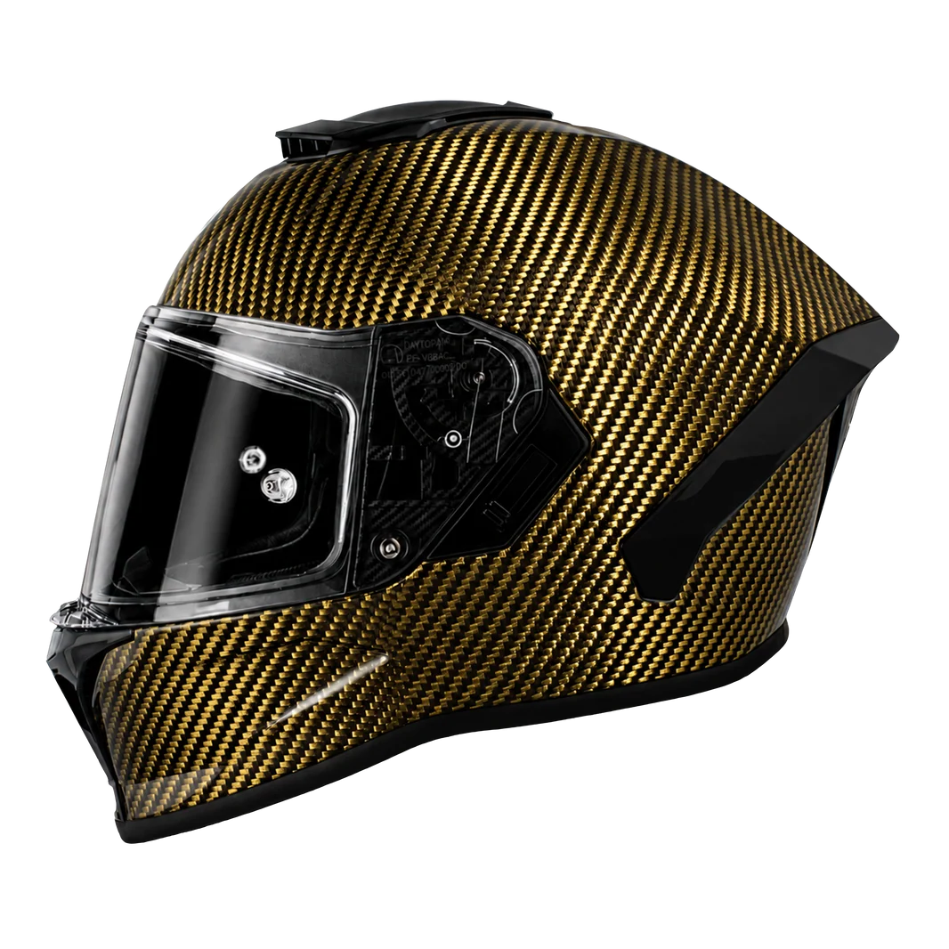 D.O.T. & ECE Daytona Viper- Gold Carbon Fiber