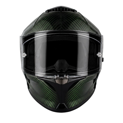D.O.T. & ECE Daytona Viper- Green Carbon Fiber