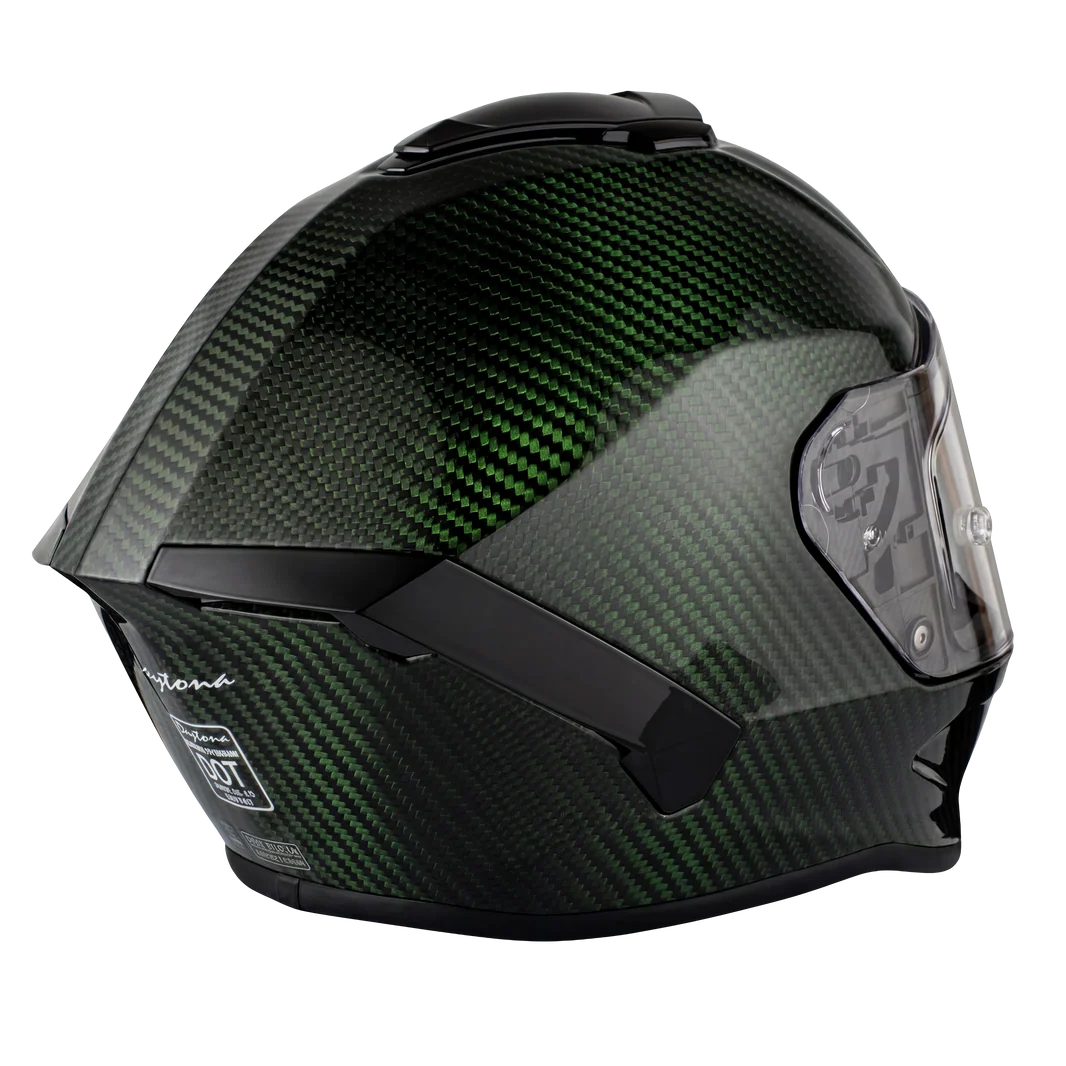 D.O.T. & ECE Daytona Viper- Green Carbon Fiber