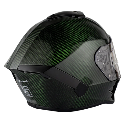 D.O.T. & ECE Daytona Viper- Green Carbon Fiber