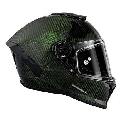 D.O.T. & ECE Daytona Viper- Green Carbon Fiber